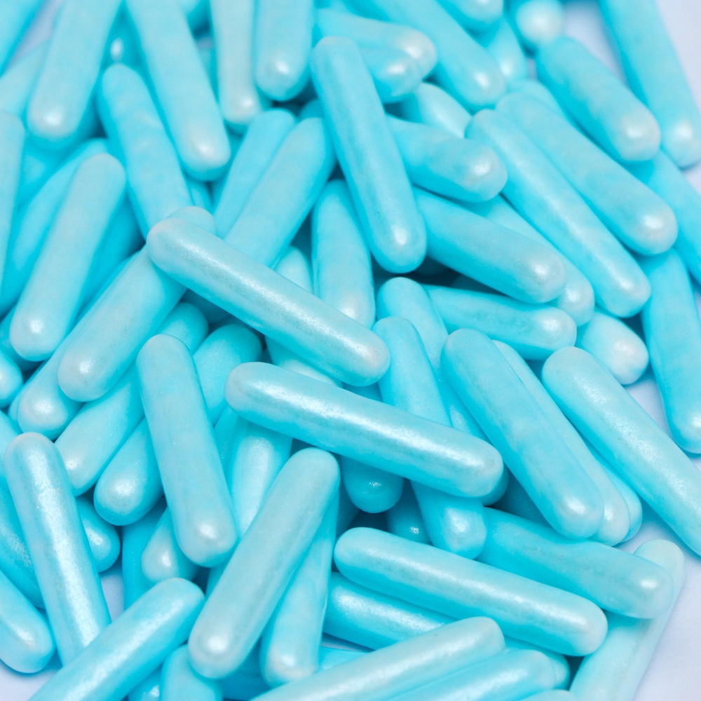 Посыпка кондитерская "Палочки голубые" 30г