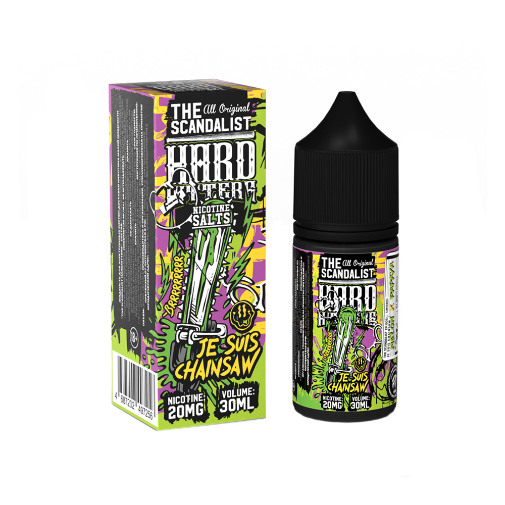 The Scandalist Hardhitters Salt 30 ml 20 mg