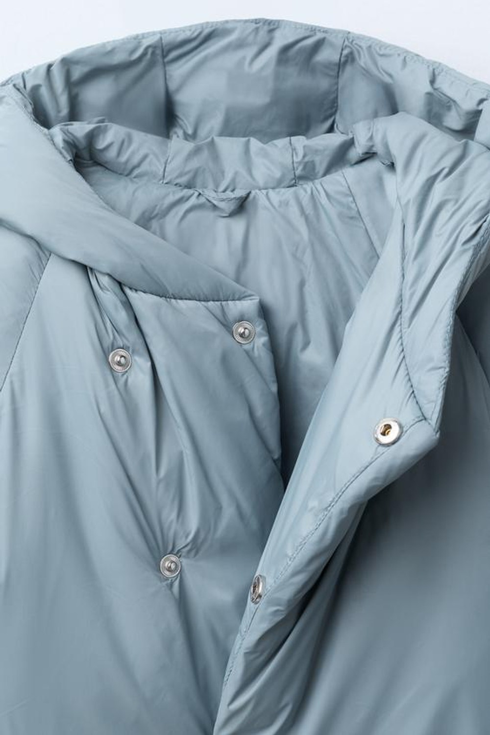 ZARA НЕЙЛОНОВЫЙ КОМБИНЕЗОН С КОНВЕРТИРУЕМЫМИ НОЖКАМИ, СИНИЙ