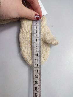 Рукавички из шерсти на 1/1,5 года
