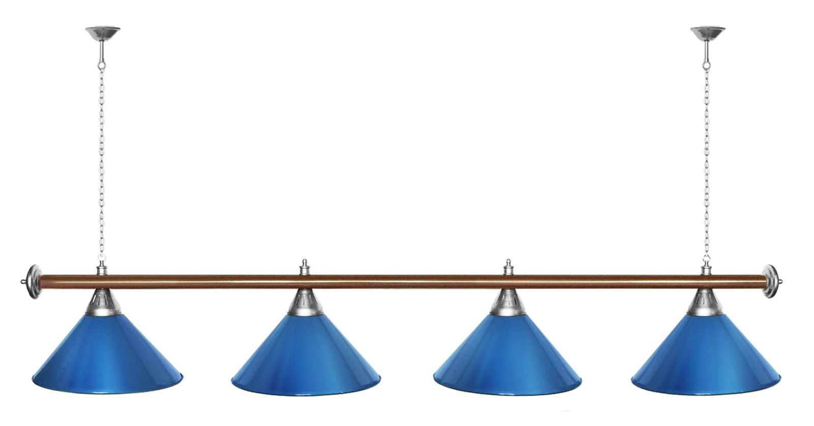 Лампа STARTBILLIARDS 4 пл. (плафоны зеленые,штанга золотая,фурнитура золото) фото №69