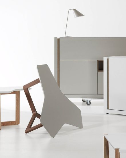 Журнальный столик Brick ø90 белый Испания