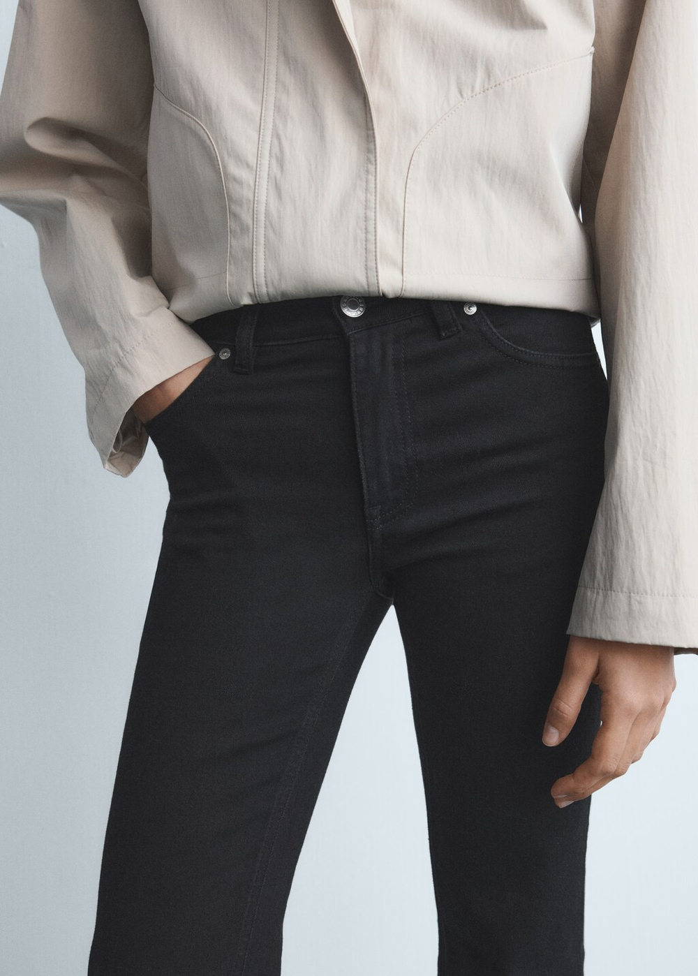 Укороченные джинсы flare Sienna