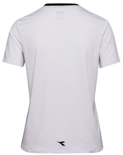 Женская теннисная футболка Diadora L. SS T-Shirt - White
