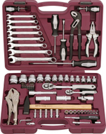 UTS0072 Набор инструмента универсальный 1/4", 1/2"DR, 72 предмета
