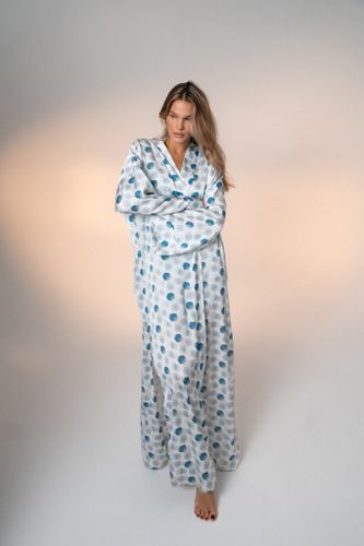 ХАЛАТ КИМОНО ИЗ САТИНА JOIE