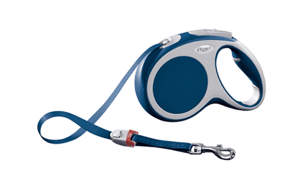 FLEXI рулетка Vario Compact М (до 25 кг) лента 5 м синяя