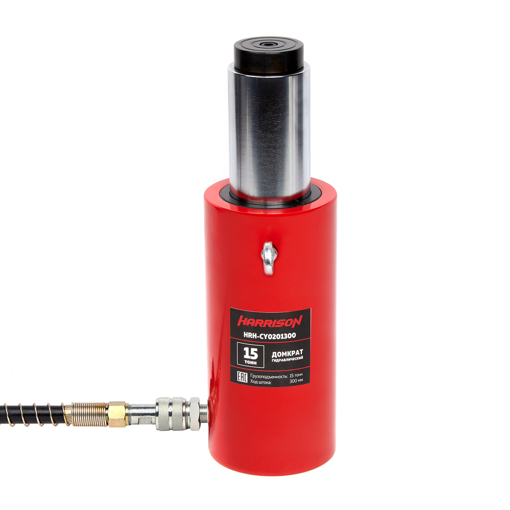 HRH-CY0201300 Гидравлический цилиндр (домкрат), многоступенчатый, однополостной 15 т, ход 300 мм