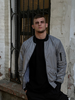 Бомбер ZRD Basic Серый