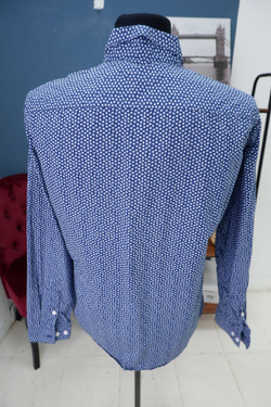 Рубашка H&M с принтом 48 размер