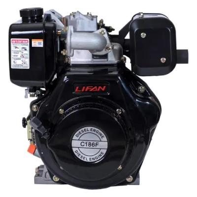 Lifan Diesel 186F двигатель дизельный (конусный вал) 00-00001449