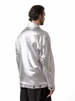 Куртка Dryg джинсовая серебро