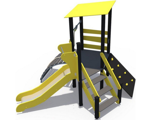 Игровой комплекс Геометрия металлический скат Н-900 мм ДИО 10210