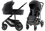Комплект 3 в 1 Britax Roemer Smile 5Z Style и автокресло Baby-Safe Pro Classic Deep Black Carbon Black / Deep Black