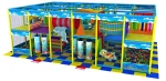 Детский игровой лабиринт «Крокодил Гена» 34,6 м² (7,3*4,9*2,51м)