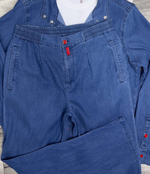 Джинсовый костюм Kiton