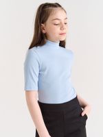 Бадлон с коротким рукавом "Голубой" 7+