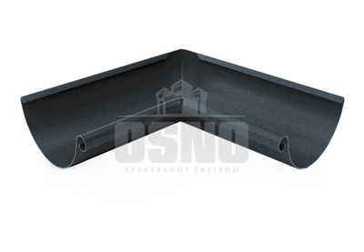 Угол желоба внутренний 90гр 125*90мм OSNO 7024 Мат.