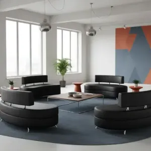 Офисные диваны Волна