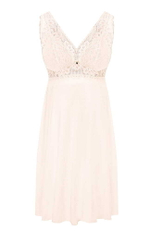 Сорочка Carmela из эластичного вискозного полотна (Размер: S) (Цвет: кремовый)