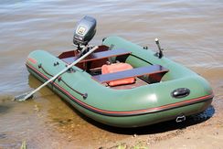 Лодка Мнев и К CATFISH 340 (оливковый)