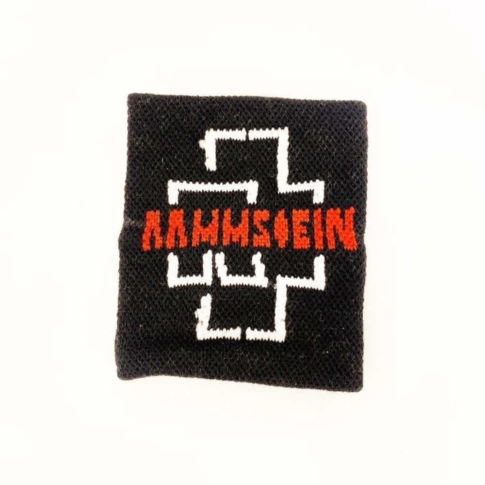 Тканный напульсник Rammstein (черный)