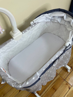 PITUSO Колыбель 3 в 1 Viana на колёсах Stars Grey/серый