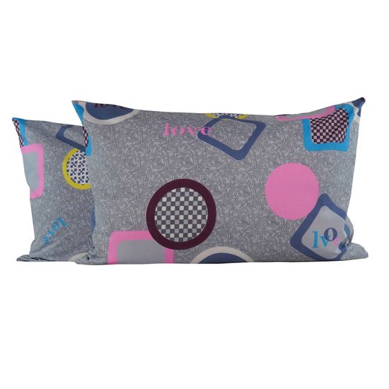 КПБ  Арайша, Евро, 50х70, простыня 140х200х30 . DOMTEKC