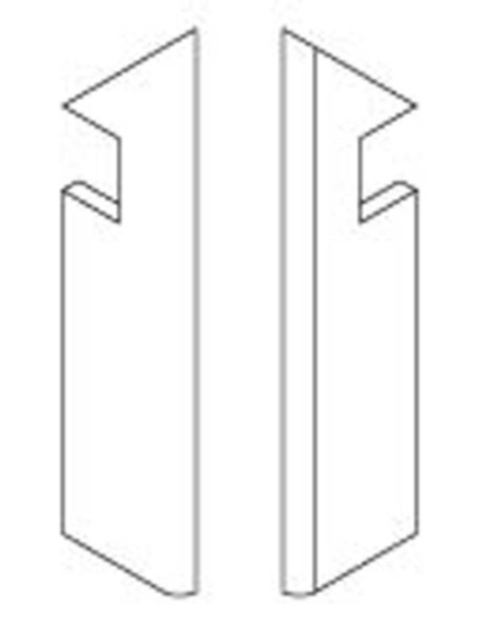 Спецэлемент Boost Balance Pearl Battiscopa Sagomato Sx левый Matte (AJ03)