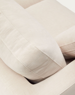 Gala 4-местный диван с правым шезлонгом бежевый 300 см