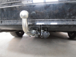 Фаркоп оцинкованный Galia M125C для Mercedes C-Class W204 седан 2007-2014 / S204 универсал 2007-2014(паспорт и сертификат в комплекте)(без электрики)
