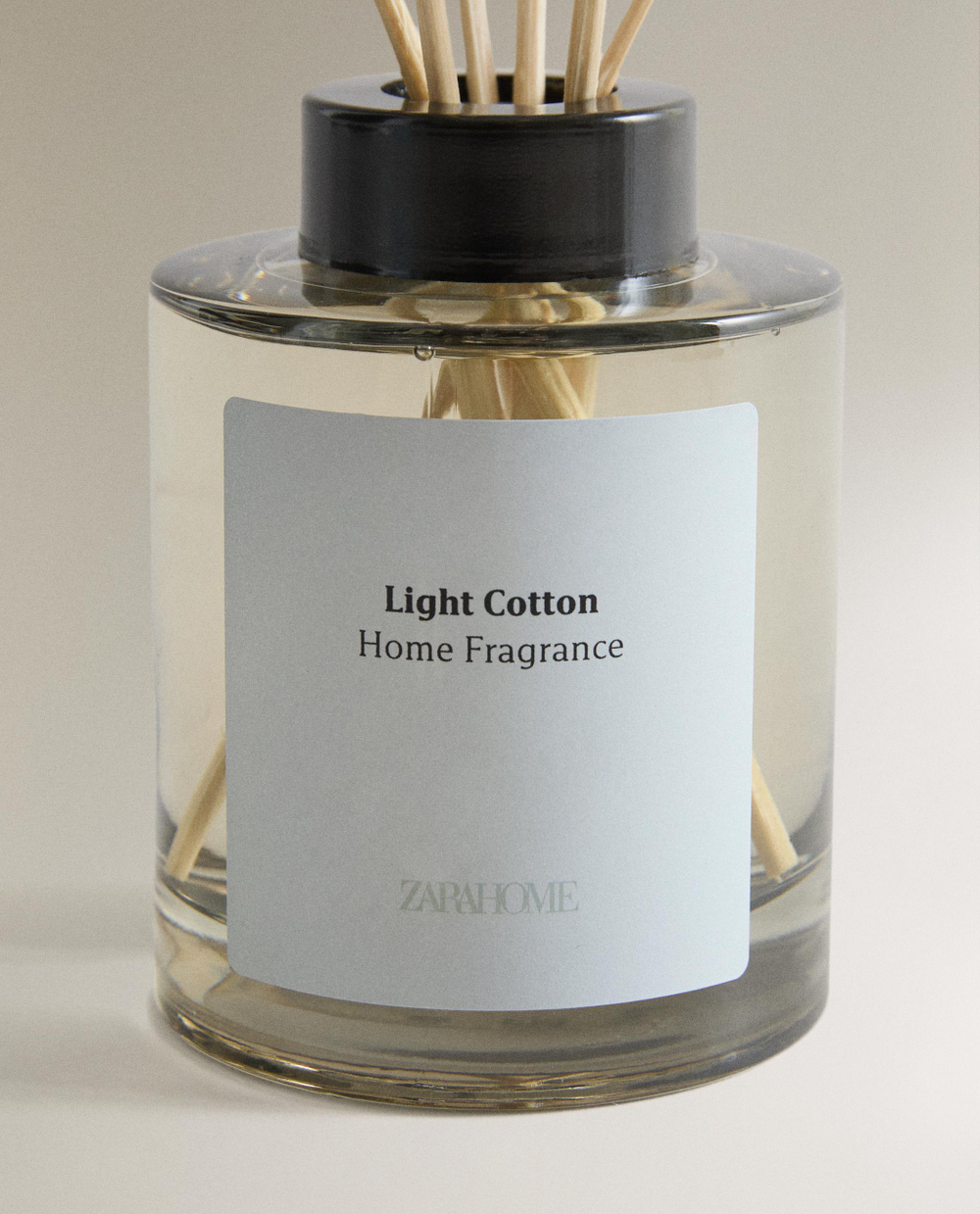Zara Home Ароматический диффузор с палочками Light Cotton, 200 мл, аромат для дома