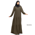 CASCADE DRESS FROM MEDINA SILK