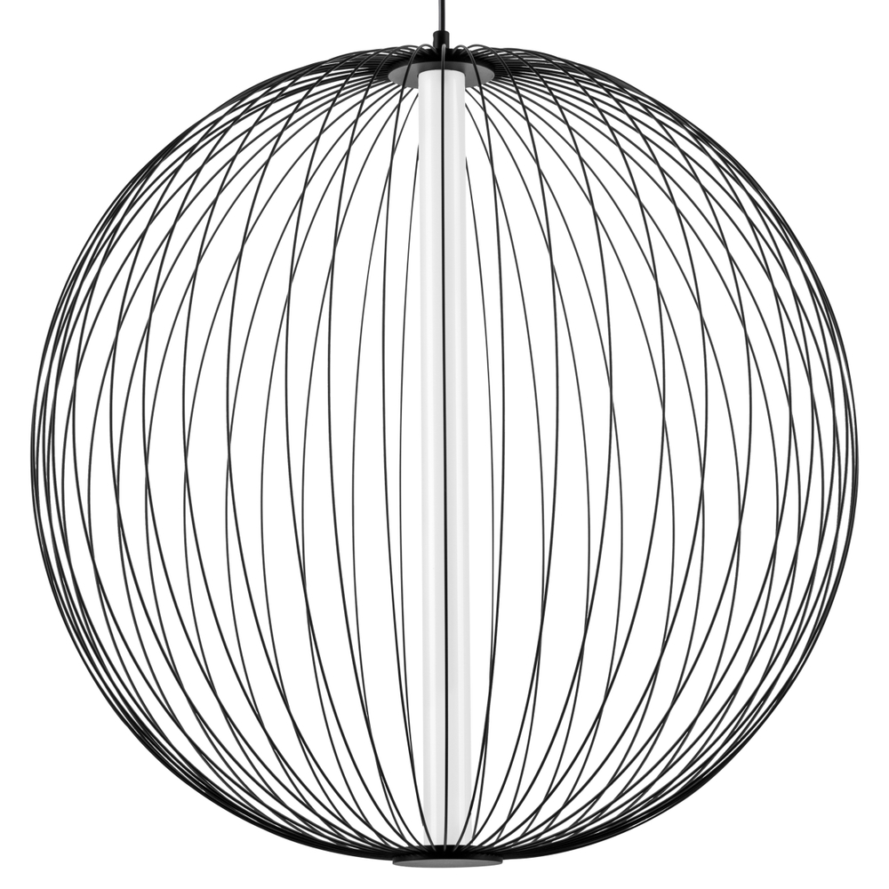 734067 Люстра SOLE 23W LED 1856LM 120G ЧЕРНЫЙ МАТОВЫЙ 3000K