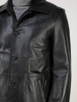 Кожаная куртка демисезонная