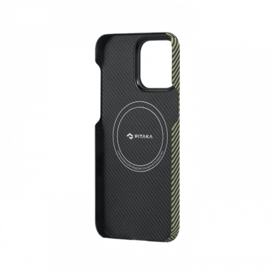 Чехол Pitaka Fusion Weaving MagEZ Case 4 для iPhone 15 Plus (6.7"), Overture, кевлар (арамид)