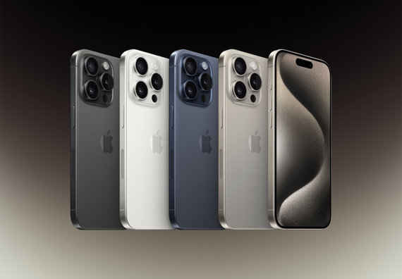 Телефон Apple iPhone 15 Pro 1Tb (Natural titanium)