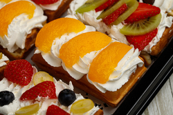 Платтер Бельгийские вафли десертные 10 штук