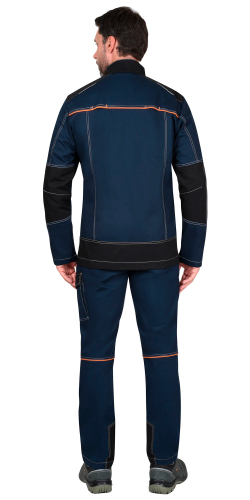 Куртка ШАТЛ-РОСС  синяя с черным