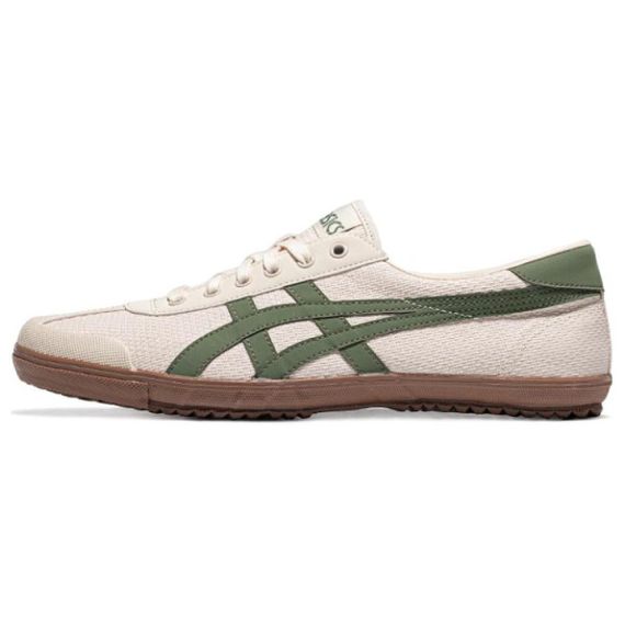 Кроссовки Asics TSG 110 для скейтбординга Низки Бежево-зеленые Унисекс