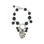 Браслет в виде листа Ester Bijoux Дуб BR890-S BW