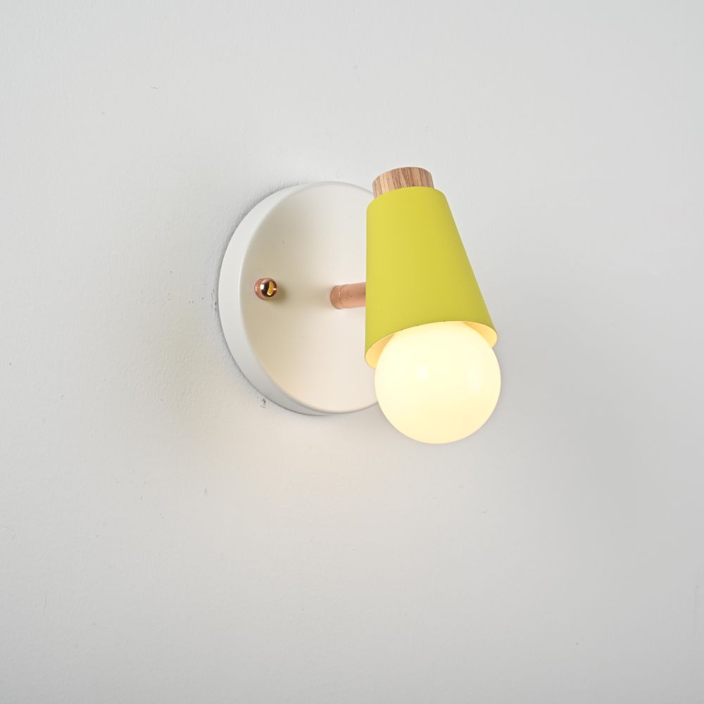 Настенный Светильник Rotary Wall Желтый By Imperiumloft