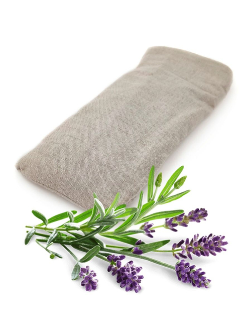 Подушечка на глаза Люкс в льняном чехле Рамайога