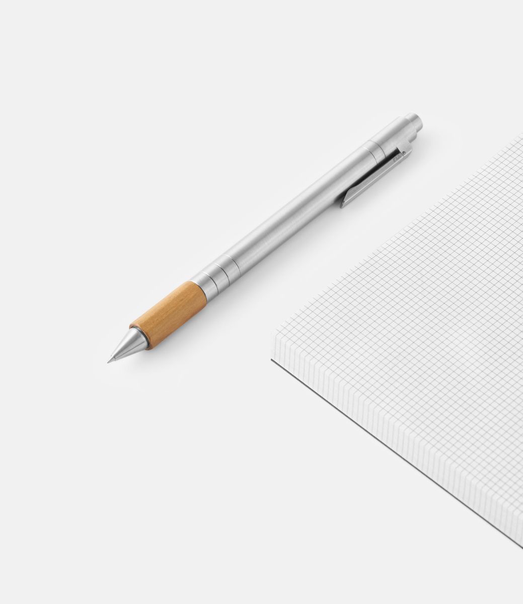 TIJ Pro+ Ball Pen Olive — модульная титановая ручка