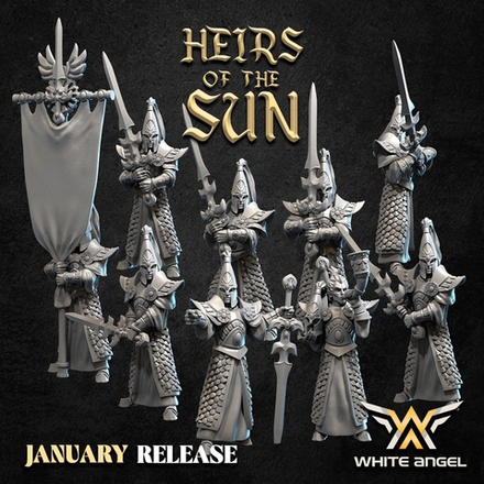 HIGH WARRIOR OF THE SUN - HEIRS OF THE SUN (JANUARY 2024 RELEASE) (ELF FROM ELVES OF THE SUN)