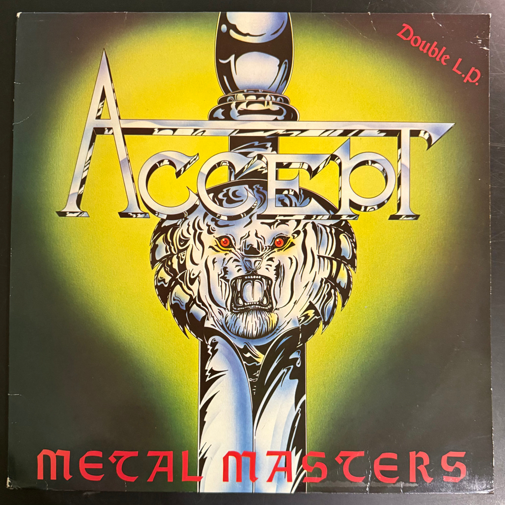 Accept ‎– Metal Masters 2LP (Англия 1984г.)