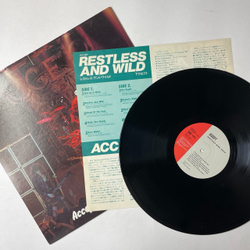 Винтажная виниловая пластинка LP Accept Restless And Wild (Japan 1983) (No Obi)