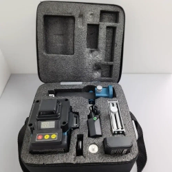 Профессиональный лазерный уровень нивелир Hilda 4D 16 линий с дисплеем 2 Акб+ Штатив