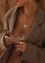 Колье «Континенты» с позолотой