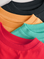 Футболка для мальчика Next AG3-090, 4 шт., Красный, Голубой, Песочный